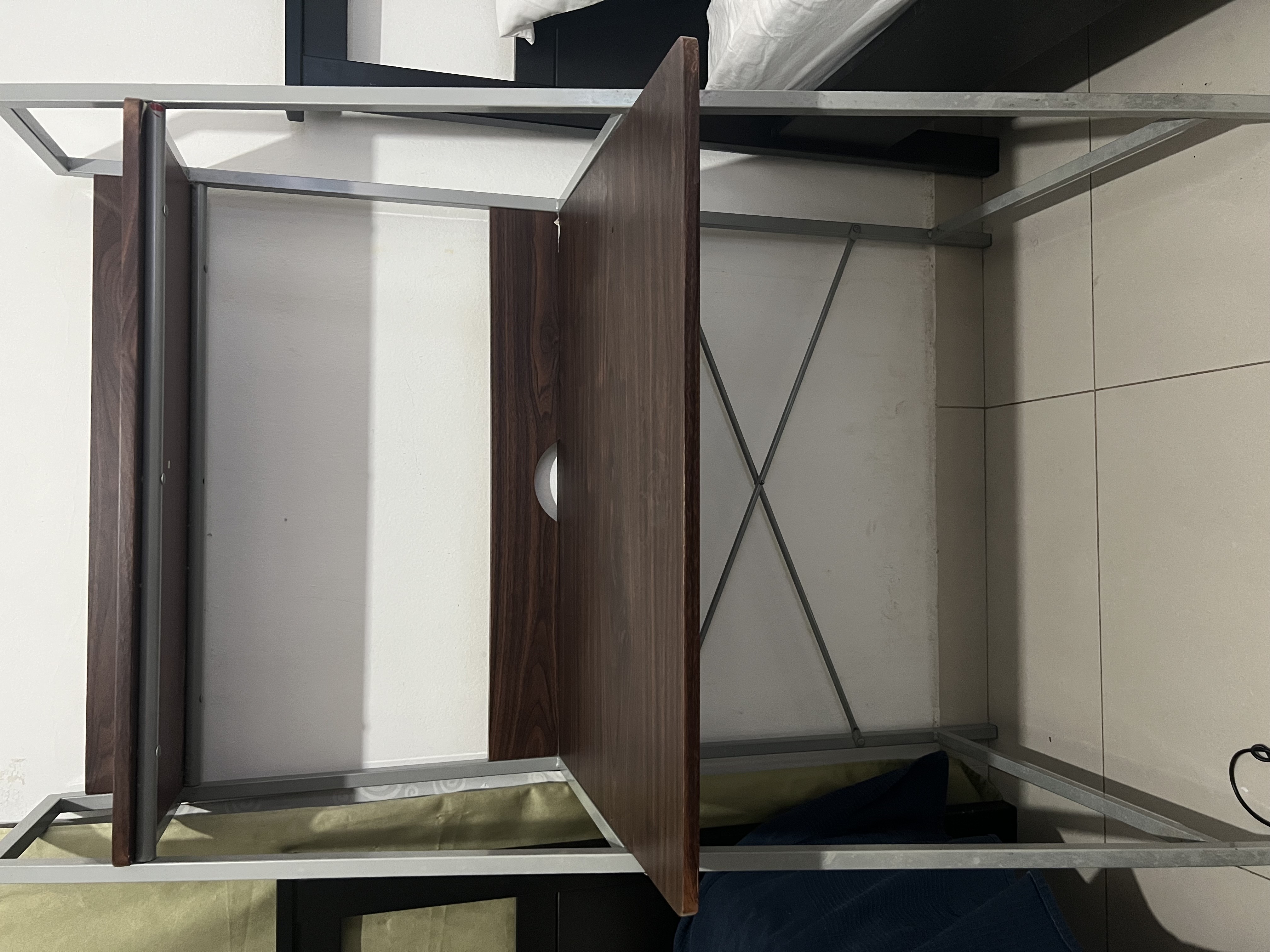 muebles y colchones - Escritorio Para Estudiar con su Repisa