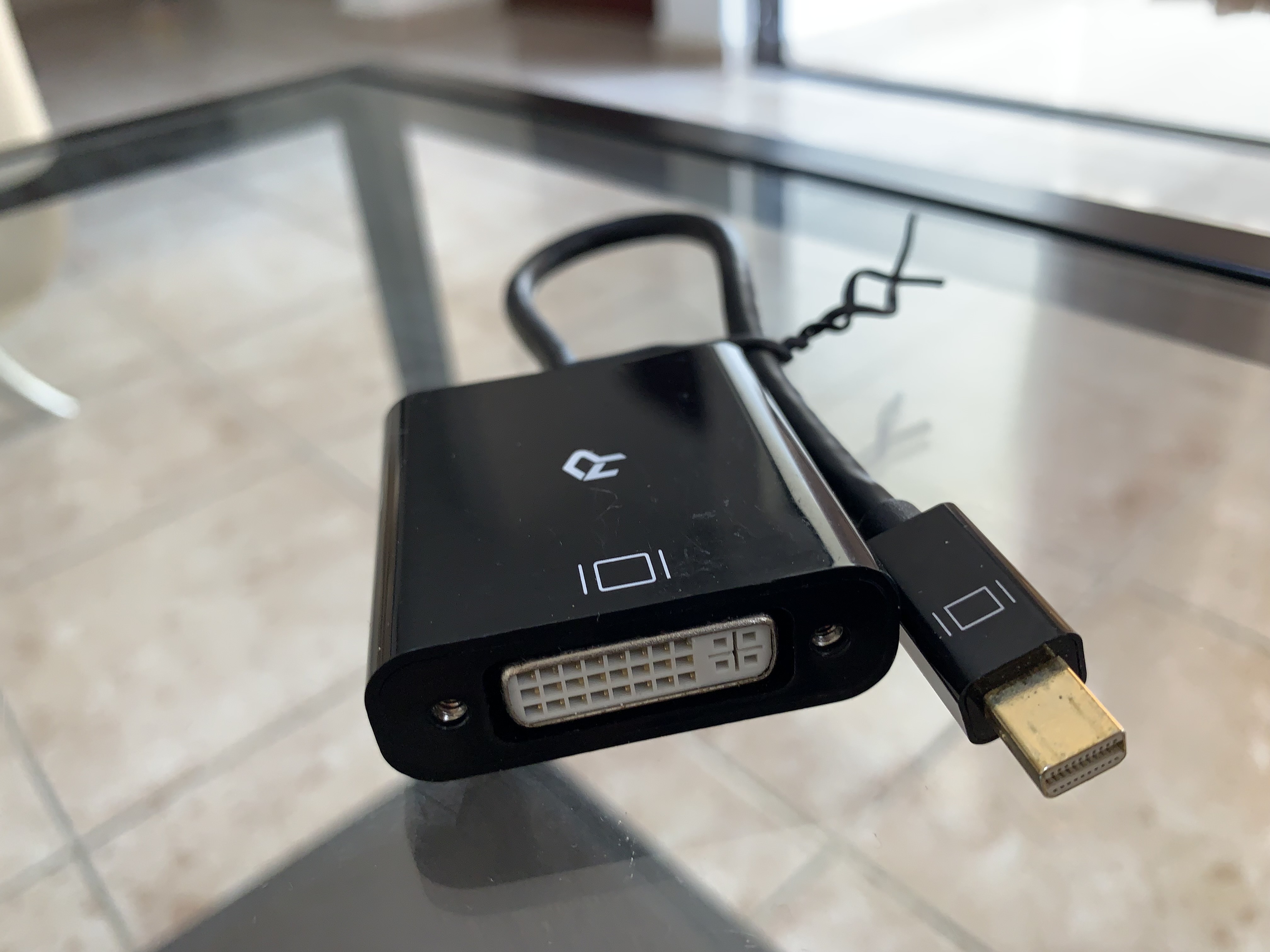 accesorios para electronica - Adaptador DVI a Mini Displayport 0