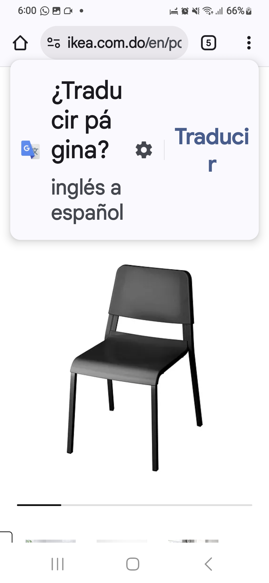 decoración y accesorios - Comedor  debikea 4 sillas  13,000 2