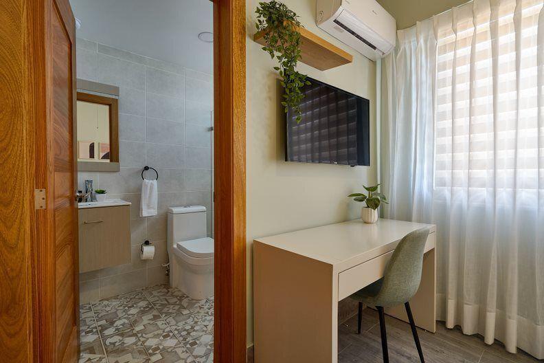 apartamentos - Alquilo apartamento amueblado con terraza privada 6