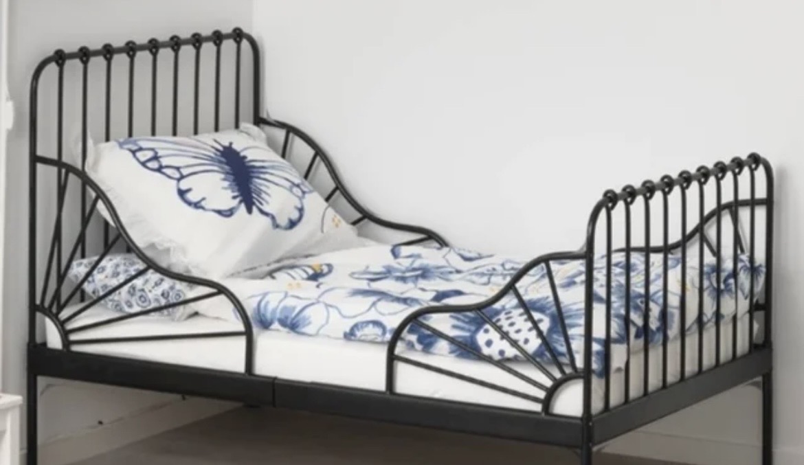 muebles y colchones - cama twin extensible IKEA 