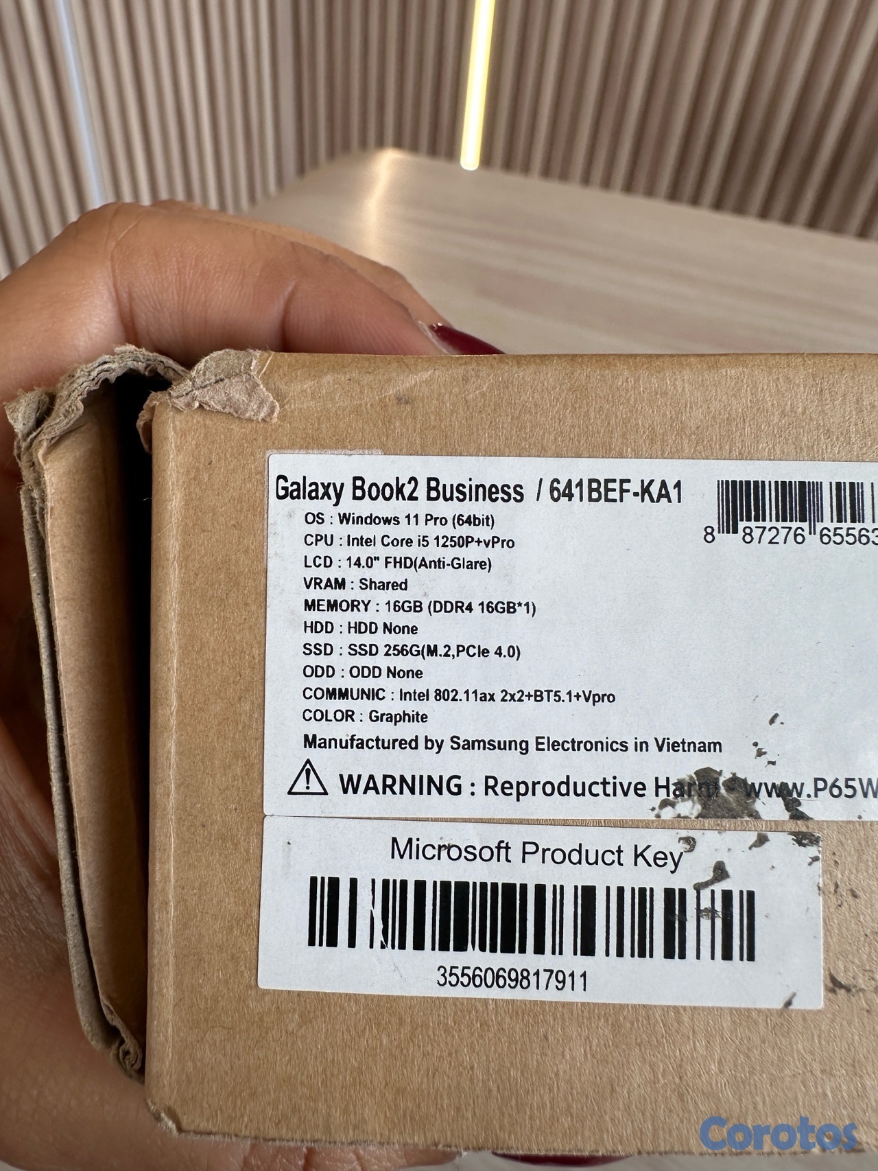 computadoras y laptops - SAMSUNG BOOK 2 BUSINNES 14" i5-1250P 16/256 GRAY W11 PRO 2