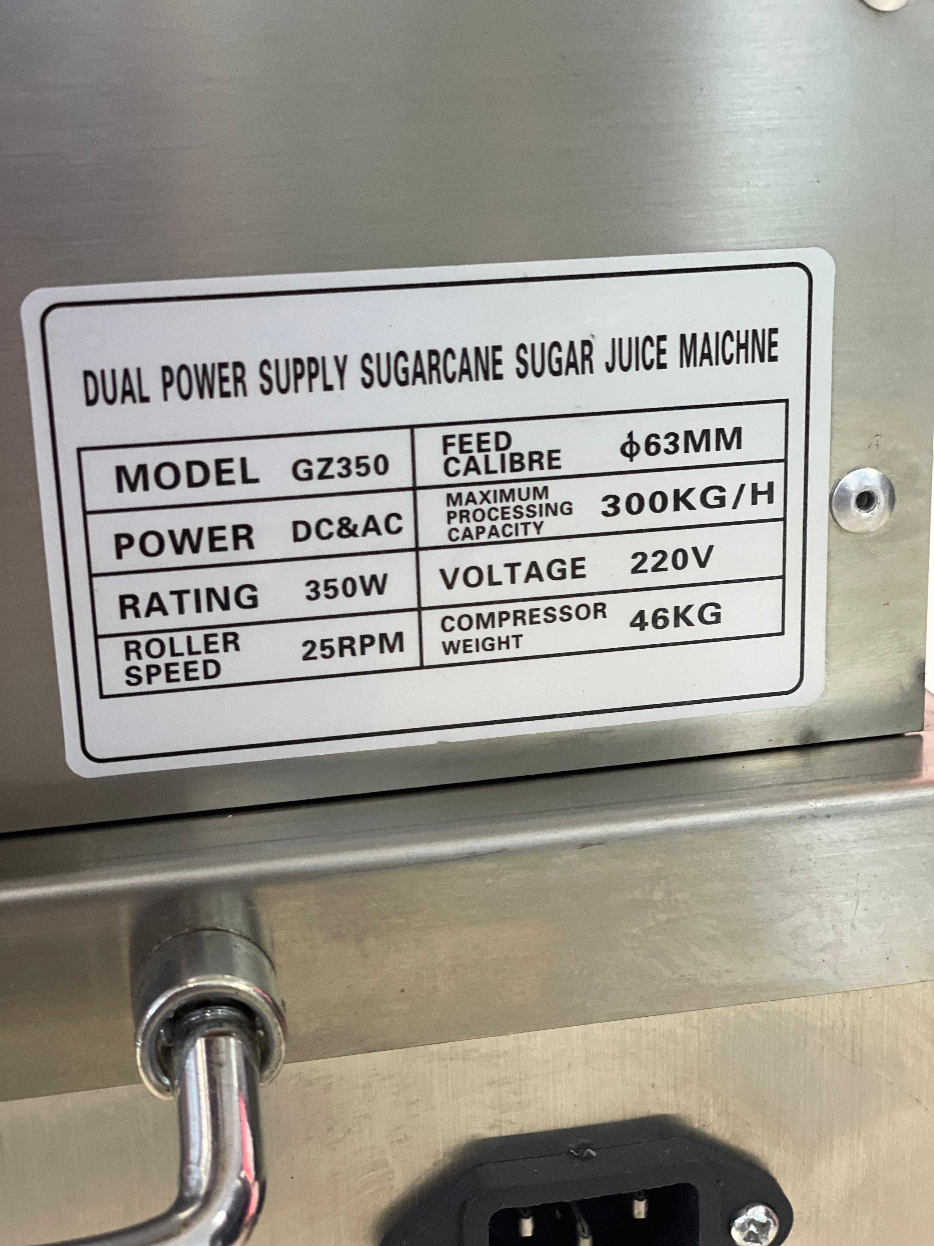 equipos profesionales - Maquina extractor trapiche de jugo de caña  9