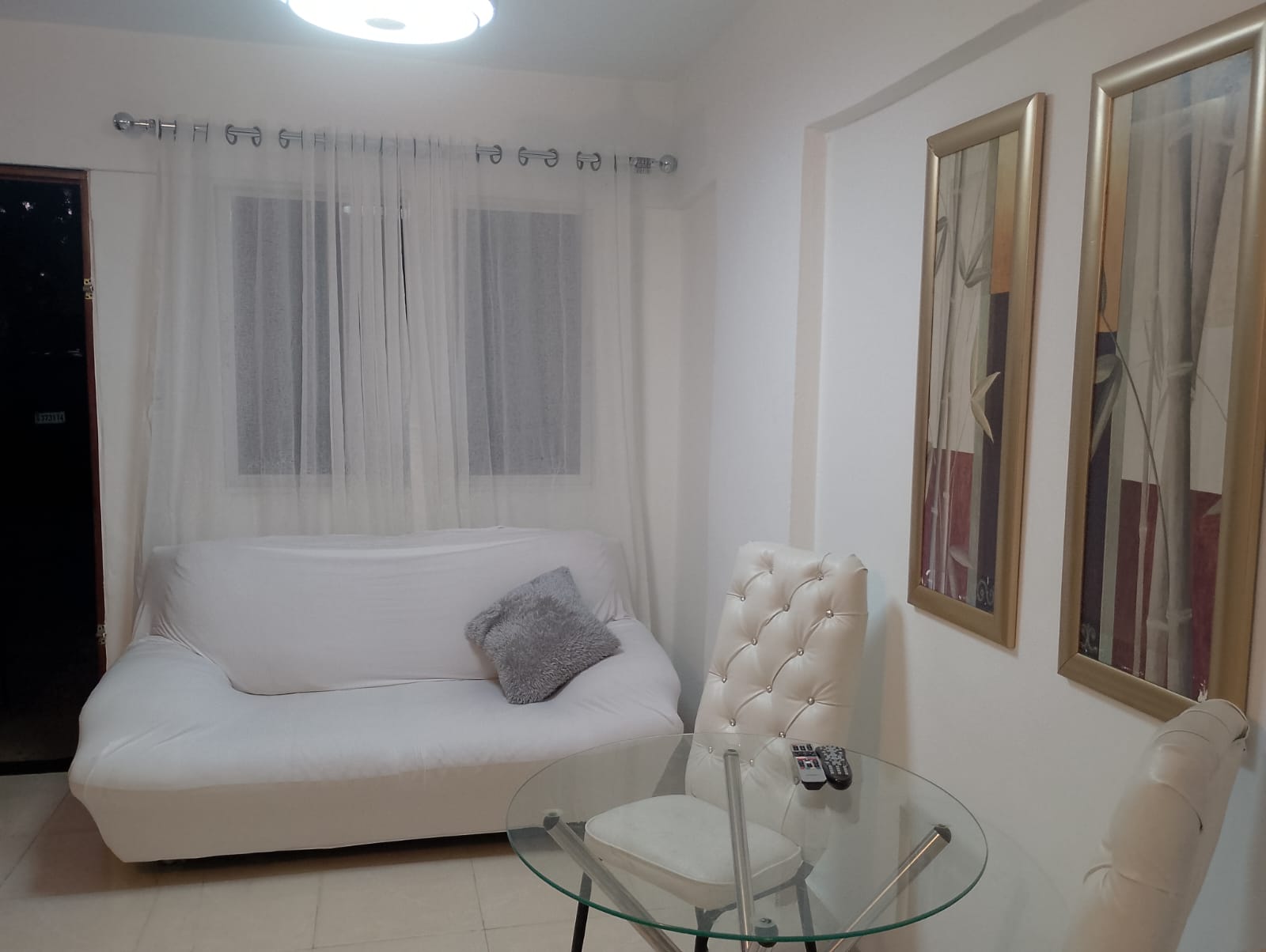 apartamentos - Alquilo apartamento amueblado de 1 hab. en Gazue 6