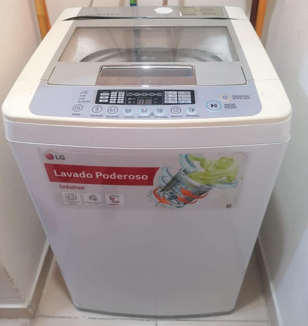 electrodomesticos - Lavadora LG automatica  0