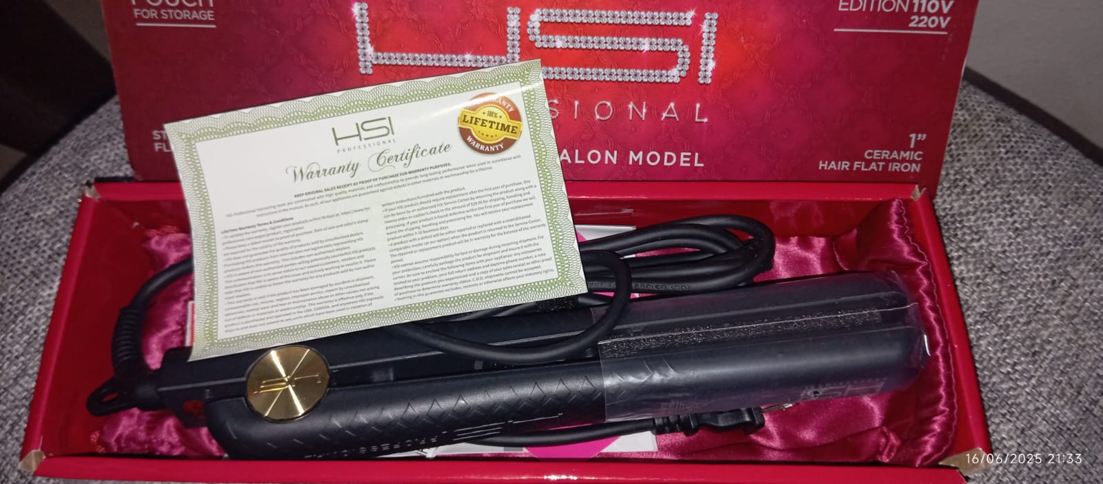 salud y belleza - Plancha HSI Original – Cabello Perfecto 2