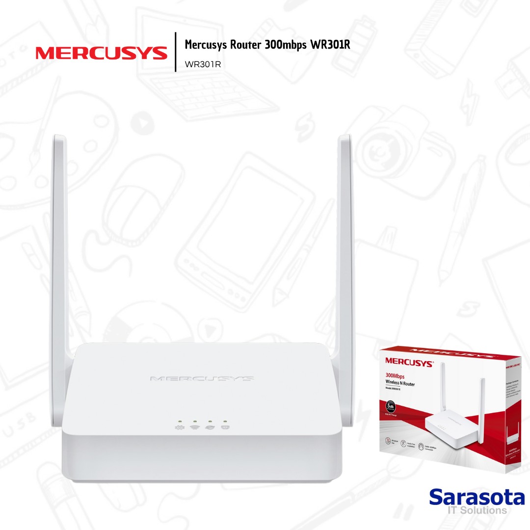 otros electronicos - Mercusys Router 300mbps WR301R 1