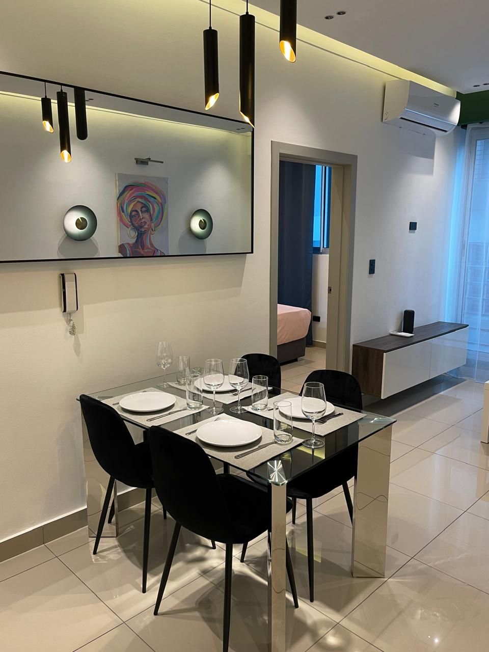 apartamentos - Apartamento Amoblado Moderno en Piantini 0