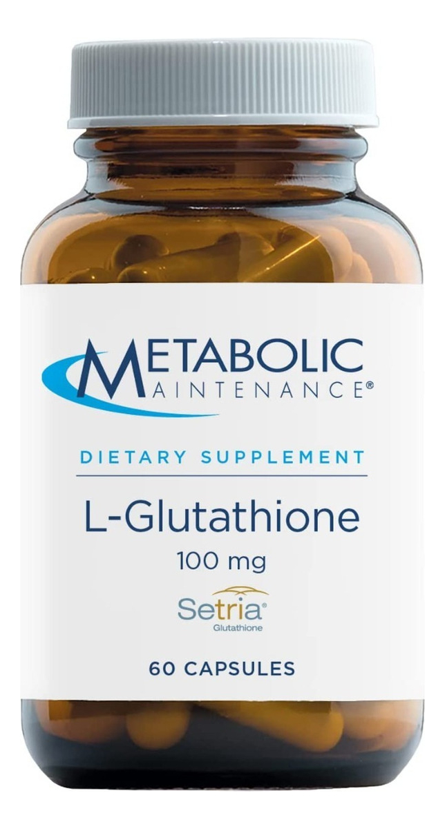Salud y Equipamiento Médico - Glutation 100mg 60cap Metabolic 0