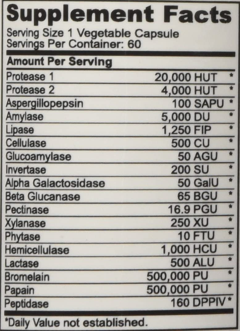 Salud y Equipamiento Médico - Enzimas Digestivas Drformulas 1
