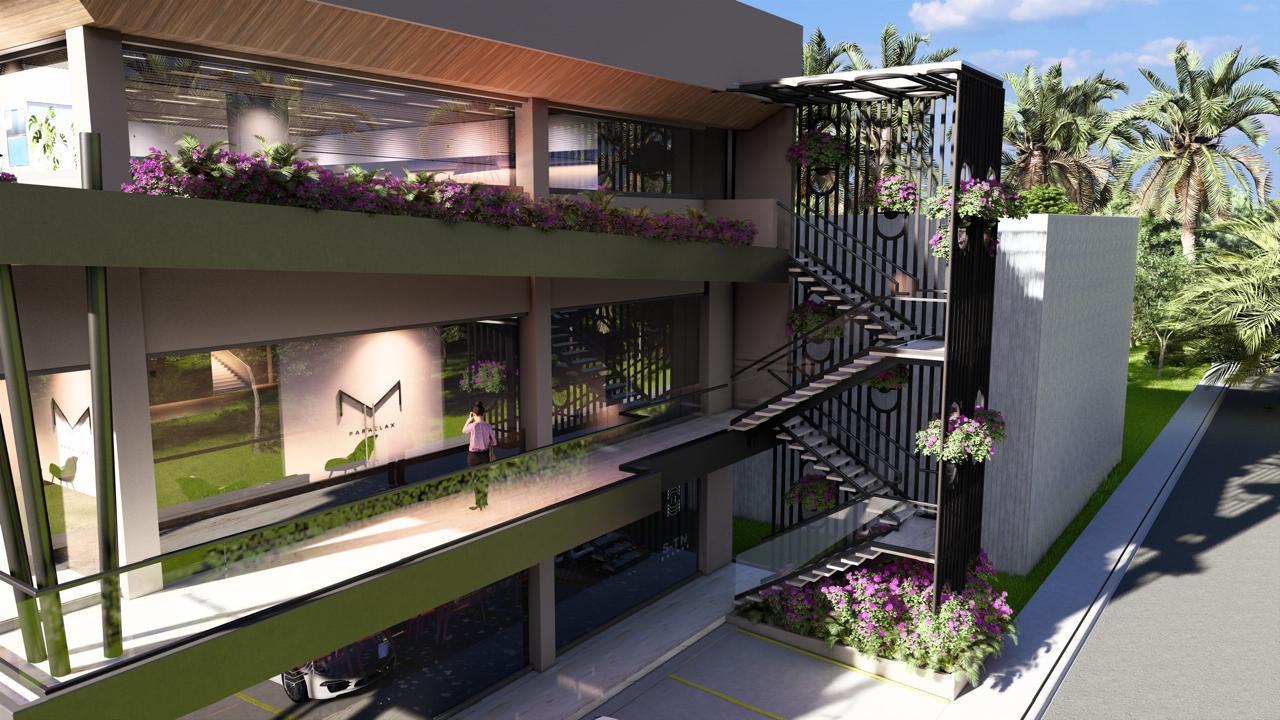 oficinas y locales comerciales - NUEVO LOCAL COMERCIAL EN PLAZA A ESTRENAR DE RENTA EN VILLA OLGA SANTIAGO 3