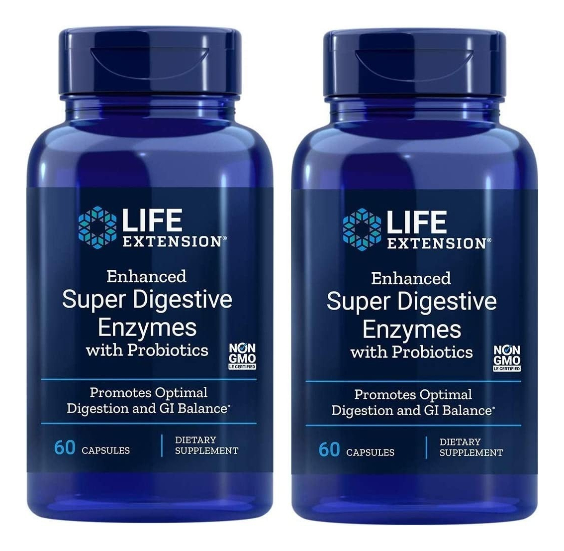 Salud y Equipamiento Médico - Enzimas Digestivas Life  60 Capsulas 0