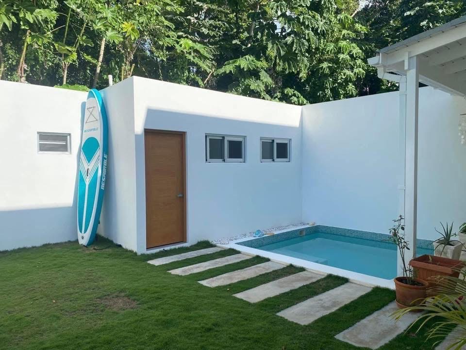 casas - Las Terrenas – Villa dúplex 600 m de la playa, piscina, bungaló, venta directa 4