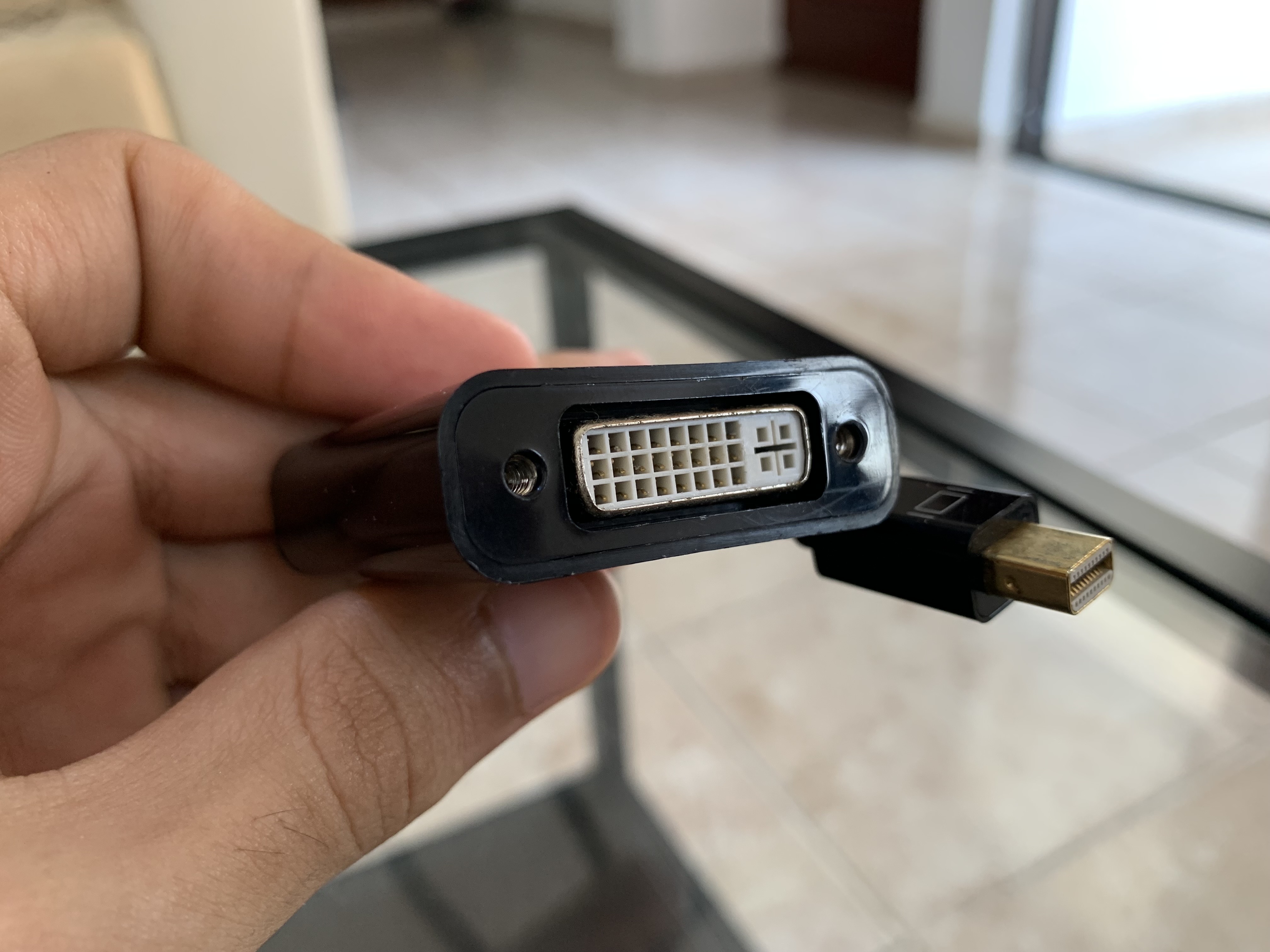 accesorios para electronica - Adaptador DVI a Mini Displayport 1