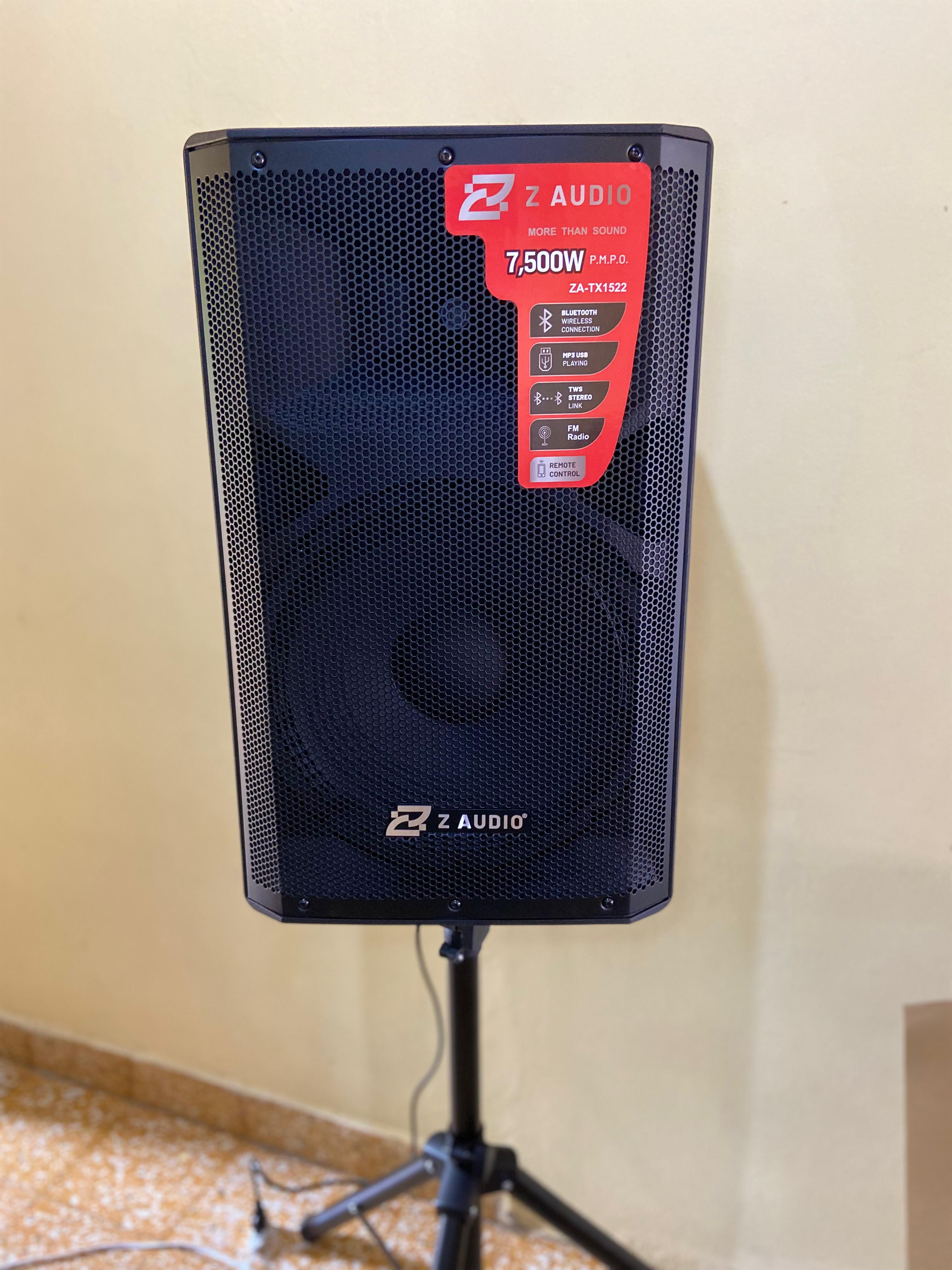 camaras y audio - Bocina alta potencia z audio 15 pulgadas 7,500 watts modelo ZA-XT 1522. 5