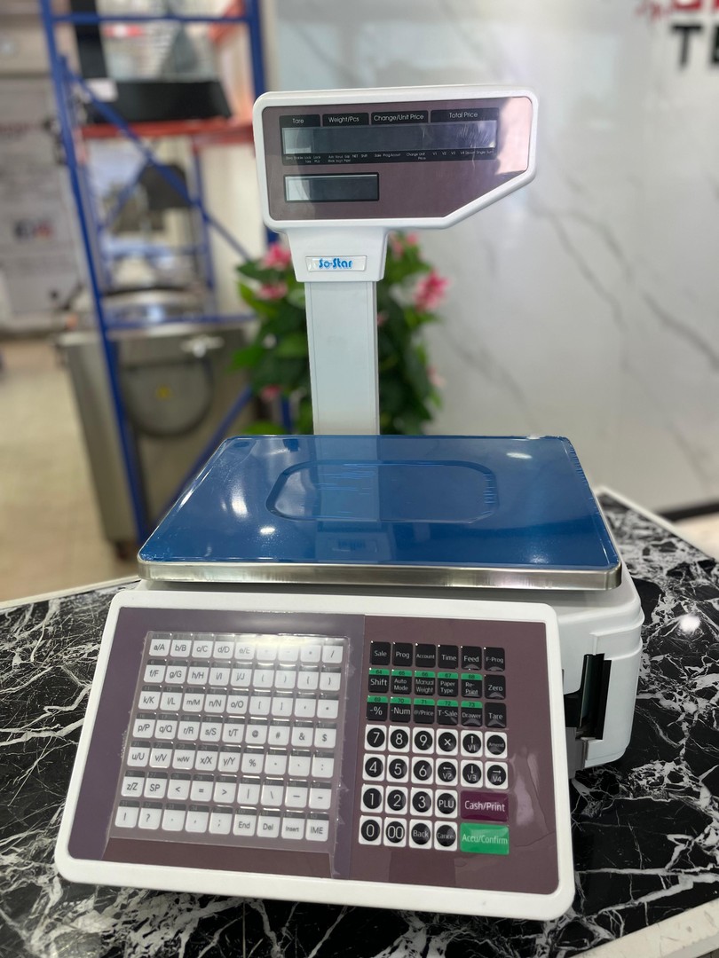 equipos profesionales - Balanza etiquetadora label 30kg peso 1