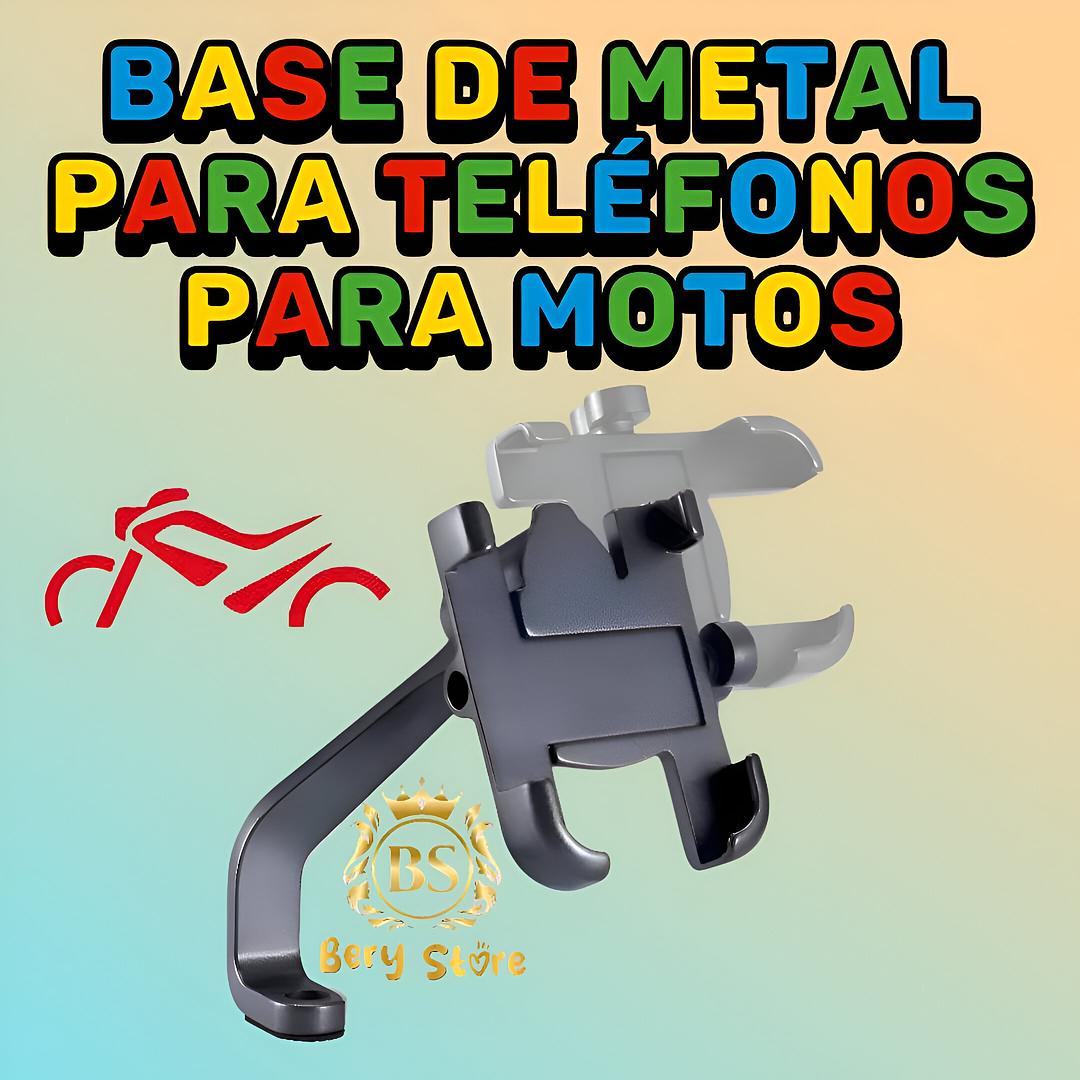accesorios para vehiculos - 🎀 SOPORTE PARA CELULAR PARA MOTO | SOPORTE DE METAL PARA CELULAR PARA MOTO |  3