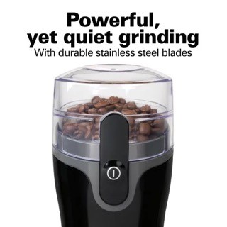 electrodomesticos - Molinillo de café Hamilton Beach Fresh Grind, cuchillas de acero inoxidable 2