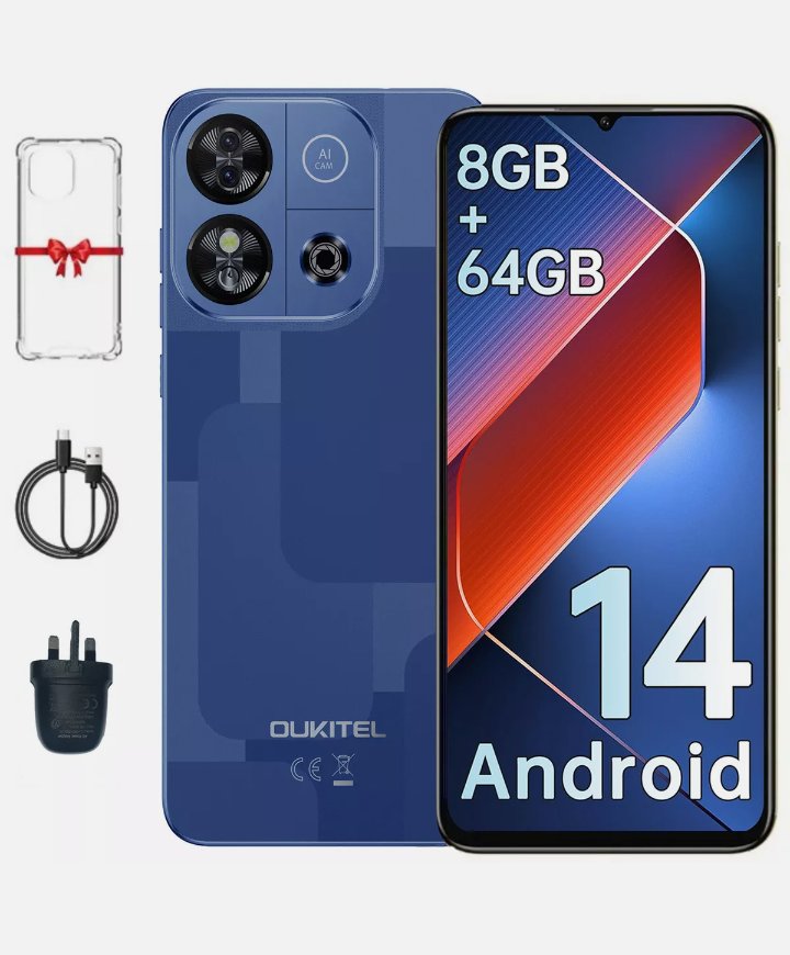 celulares y tabletas - Celular Oukitel C57S 8/64 + cover 2