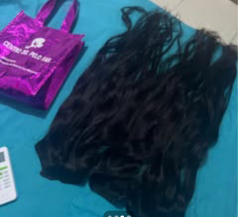 salud y belleza - Tres paquetes de cabello humano 100% indu  0