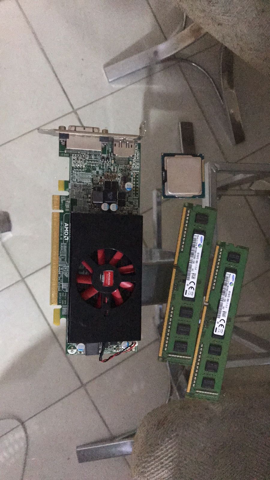 computadoras y laptops - Combo tarjeta grafica,procesador,memorias ram