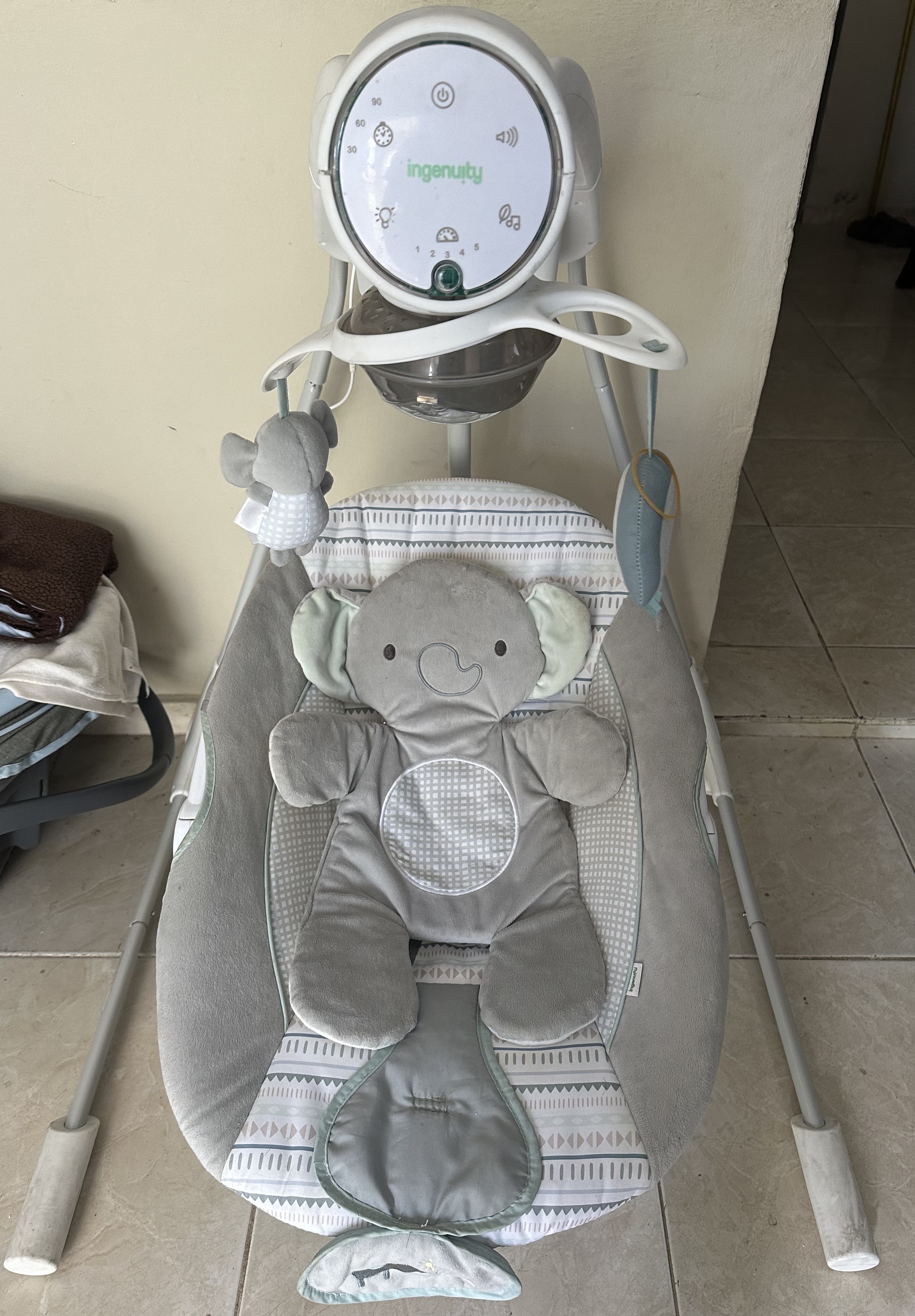 coches y sillas - silla mesedora para bebé  4