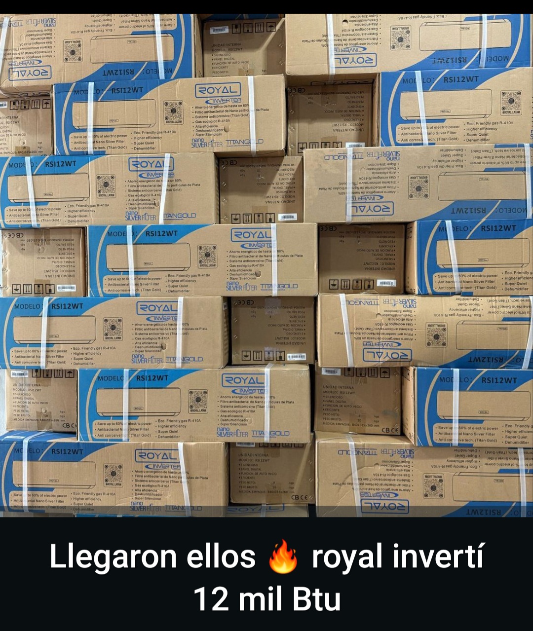 aires acondicionados y abanicos - A/C ROYAL 24,900