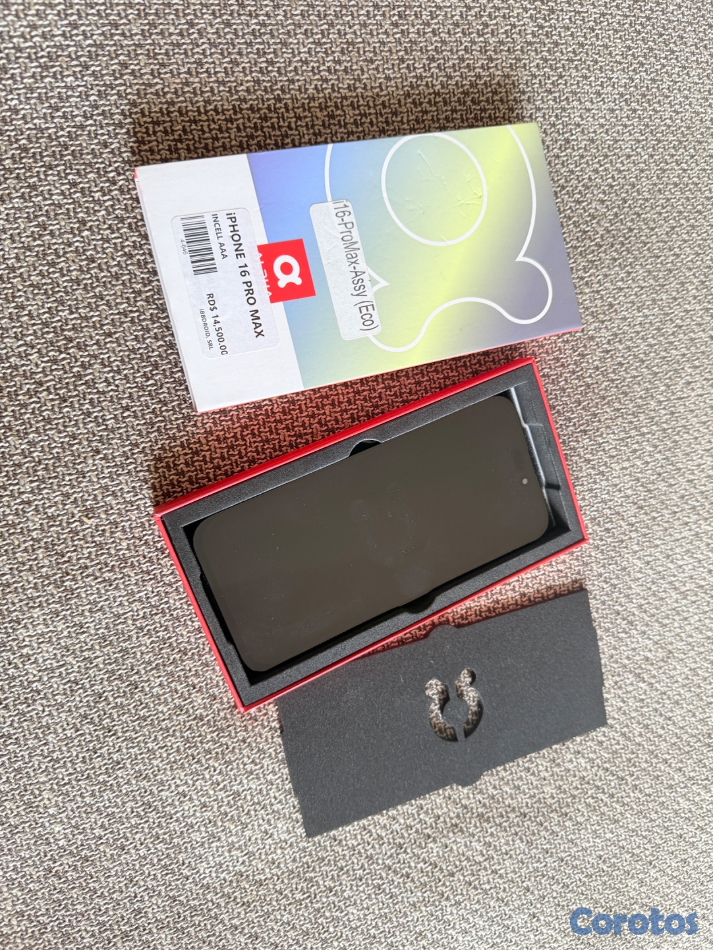 celulares y tabletas - Reemplazo pantalla iPhone 16 pro max garantía 1 me 1