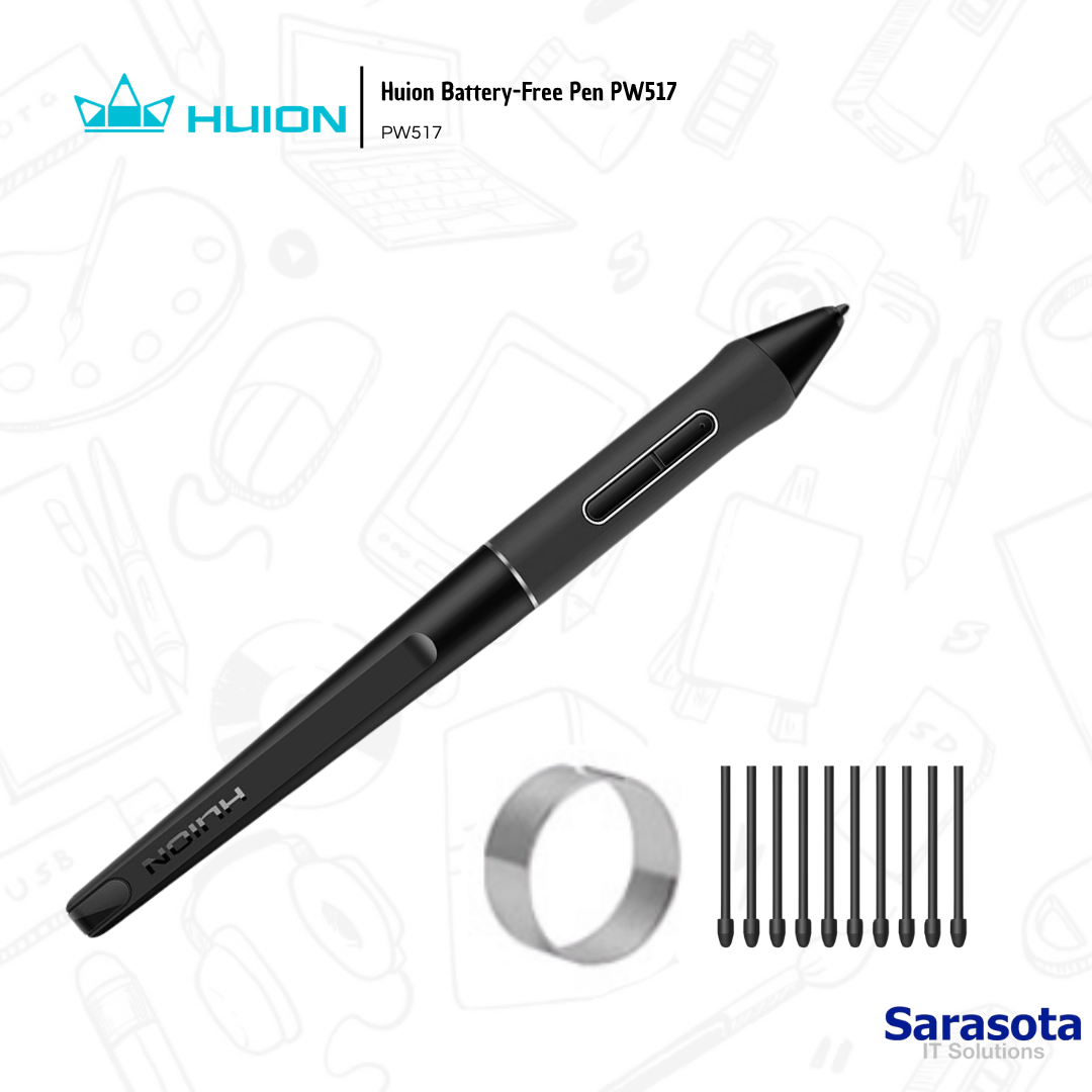 accesorios para electronica - Huion Battery-Free Pen PW517 2