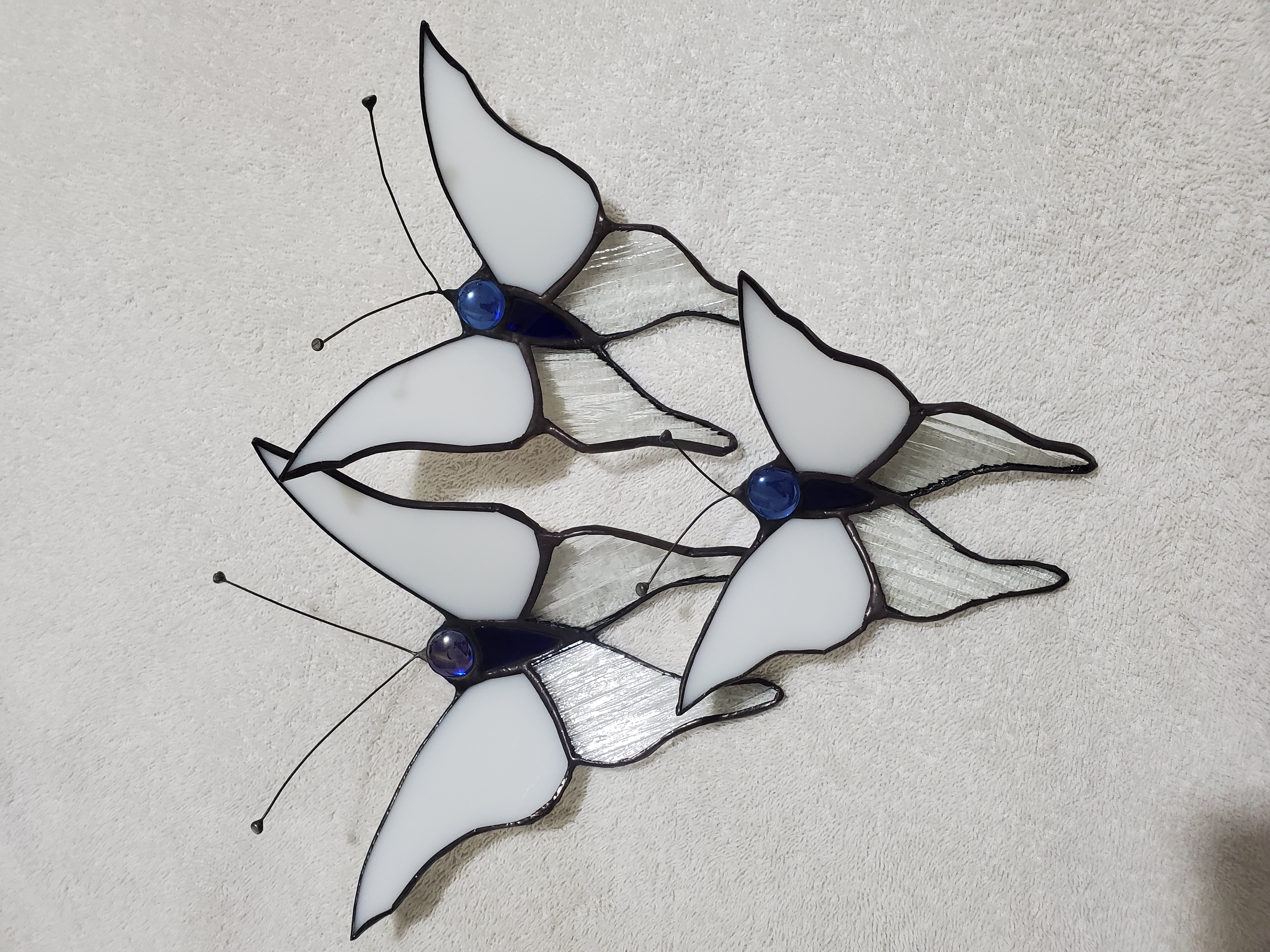 decoración y accesorios - Mariposas en arte vitral 3