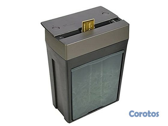 computadoras y laptops - TRITURADORA DE PAPEL ROYAL, 8 HOJAS CORTE TRANSVERSAL, TRITURA GRAPAS Y TARJETAS 2