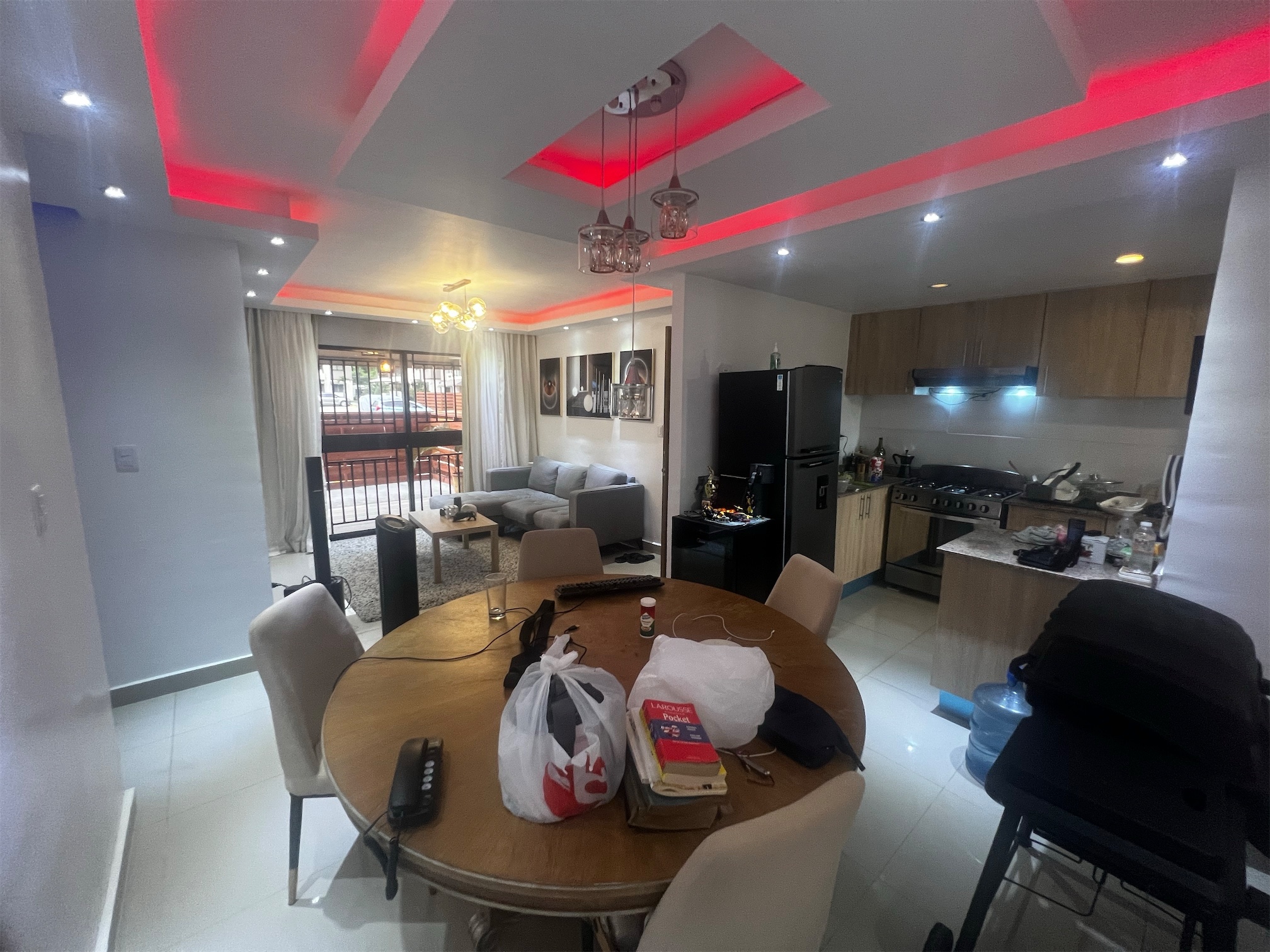 apartamentos - Venta de apartamento primer piso en la autopista de san Isidro con 2 parqueos 1