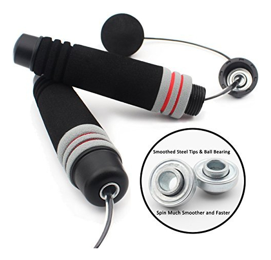 Salud y Equipamiento Médico - Cuerda De Salto Sin Cuerda Ropeless Cuerda De Velocidad Cros 1