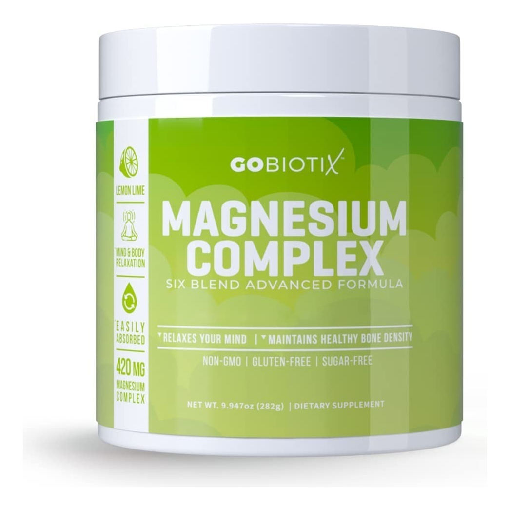 Salud y Equipamiento Médico - Complejo Magnesio 420 mg Gobioti 0