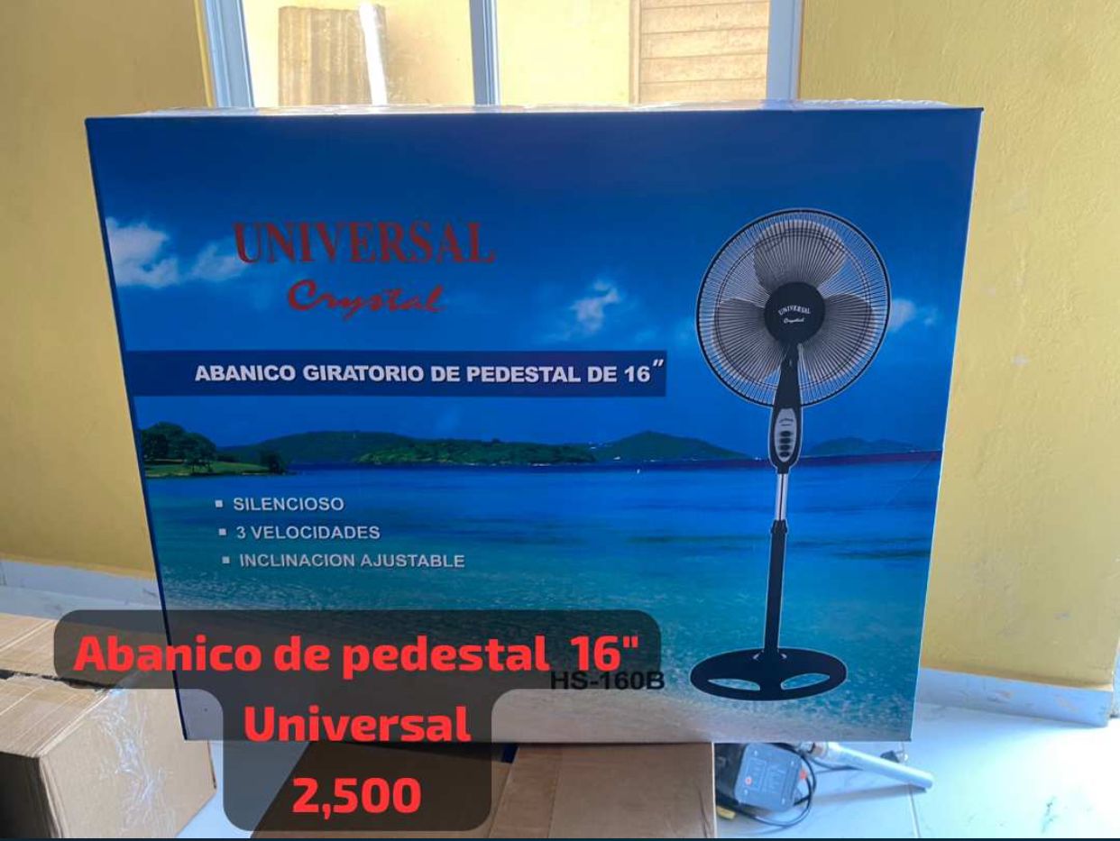 aires acondicionados y abanicos - abanicos universal de pared y de pedestal de 16 y 18 pulgadas 5