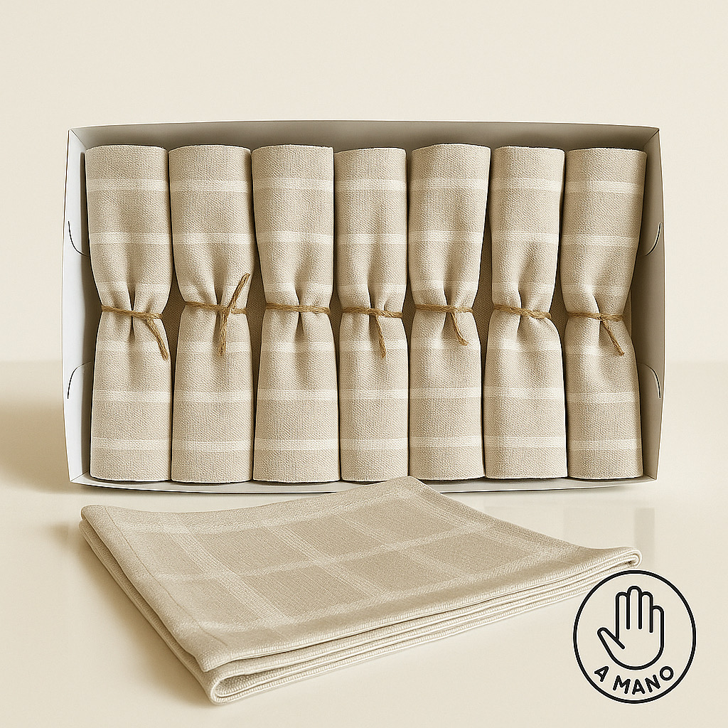 decoración y accesorios - Servilletas de Lino natural  0