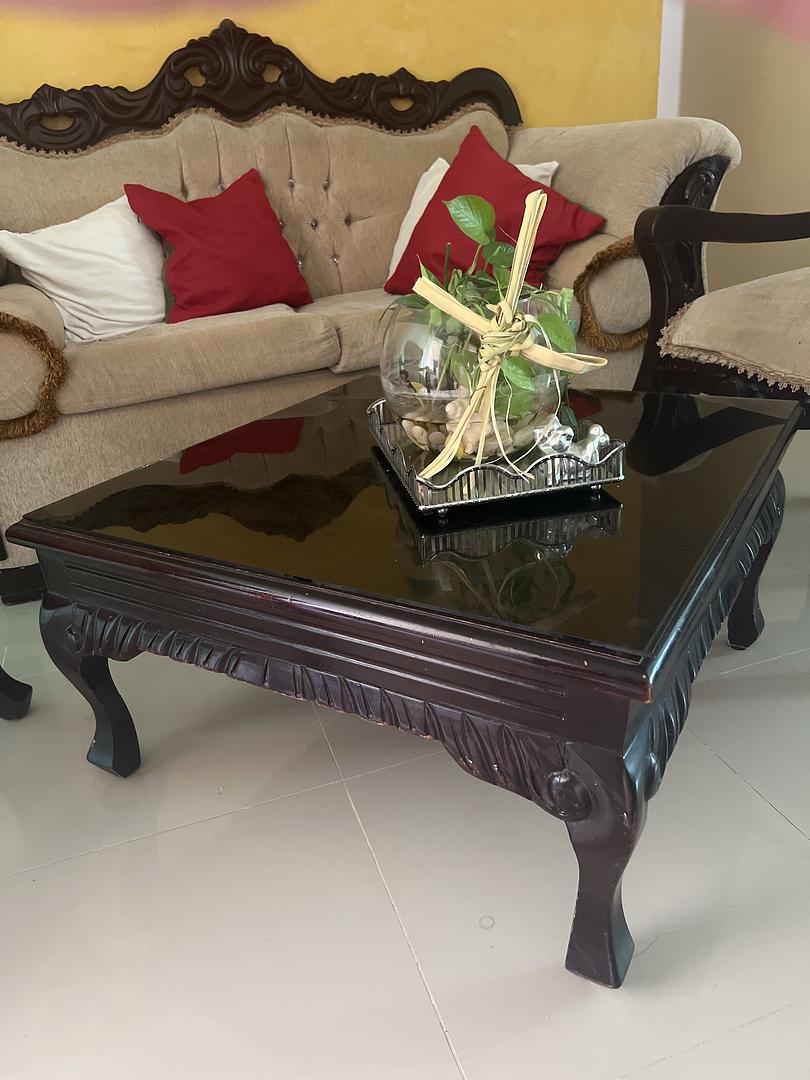 muebles y colchones - se venden muebles 30,000 y repisa en caoba 17,000 4