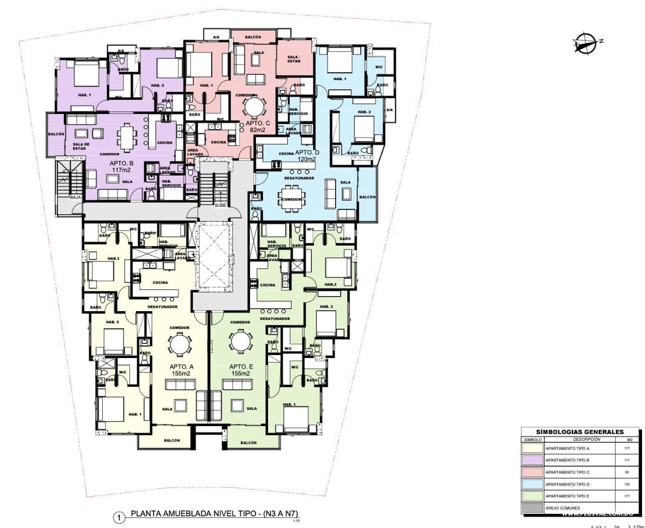 apartamentos - Venta de Apartamento en Los Cacicazgos 0