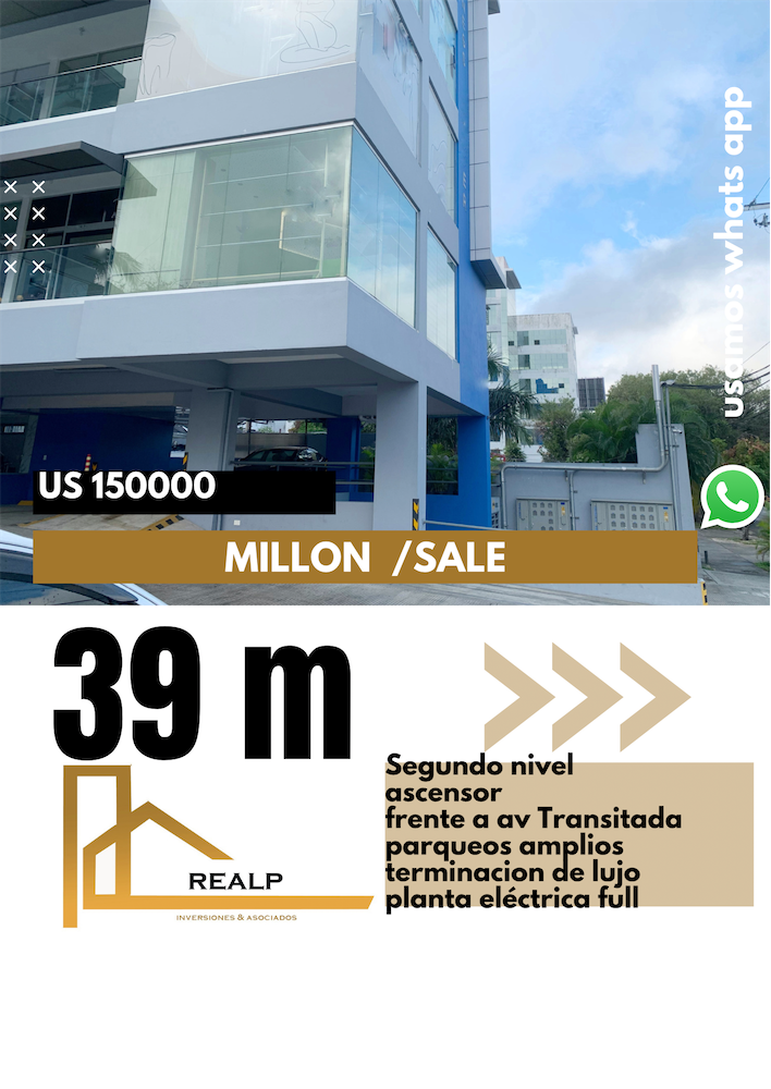 oficinas y locales comerciales - Venta de Local con gran visibilidad en el millon 0