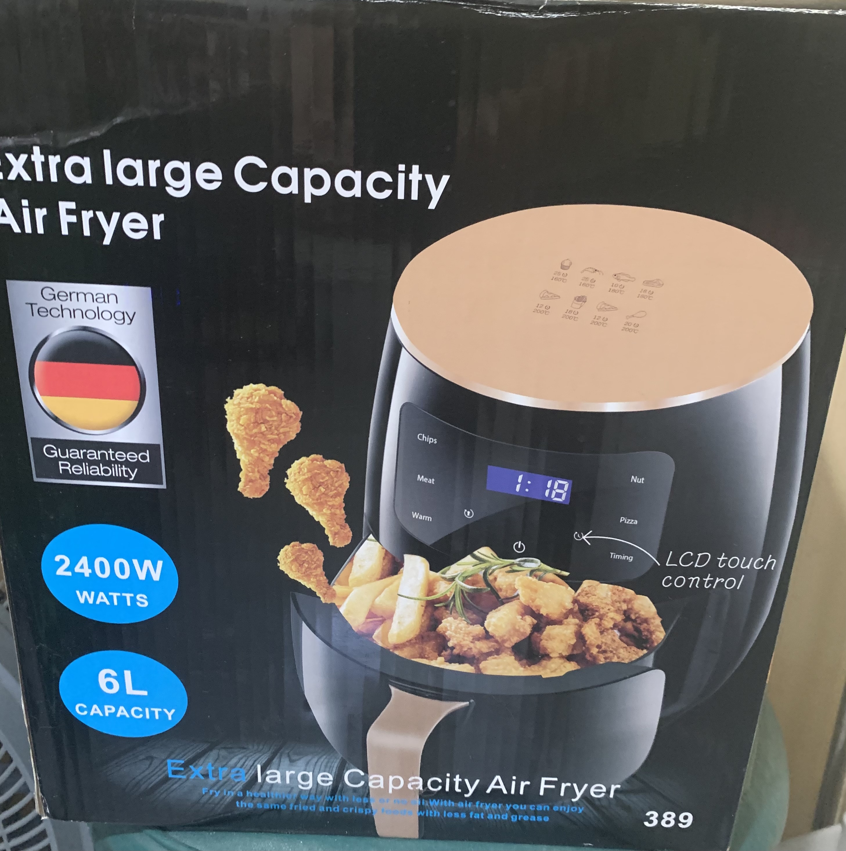 cocina - Air fryer nuevo grande 0