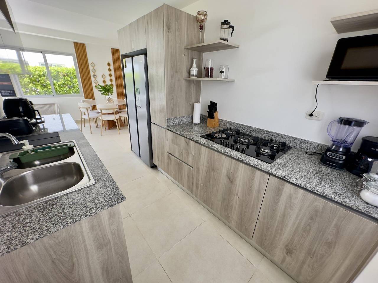 casas vacacionales y villas - Villa en alquiler amueblado en vista cana, Bávaro  1