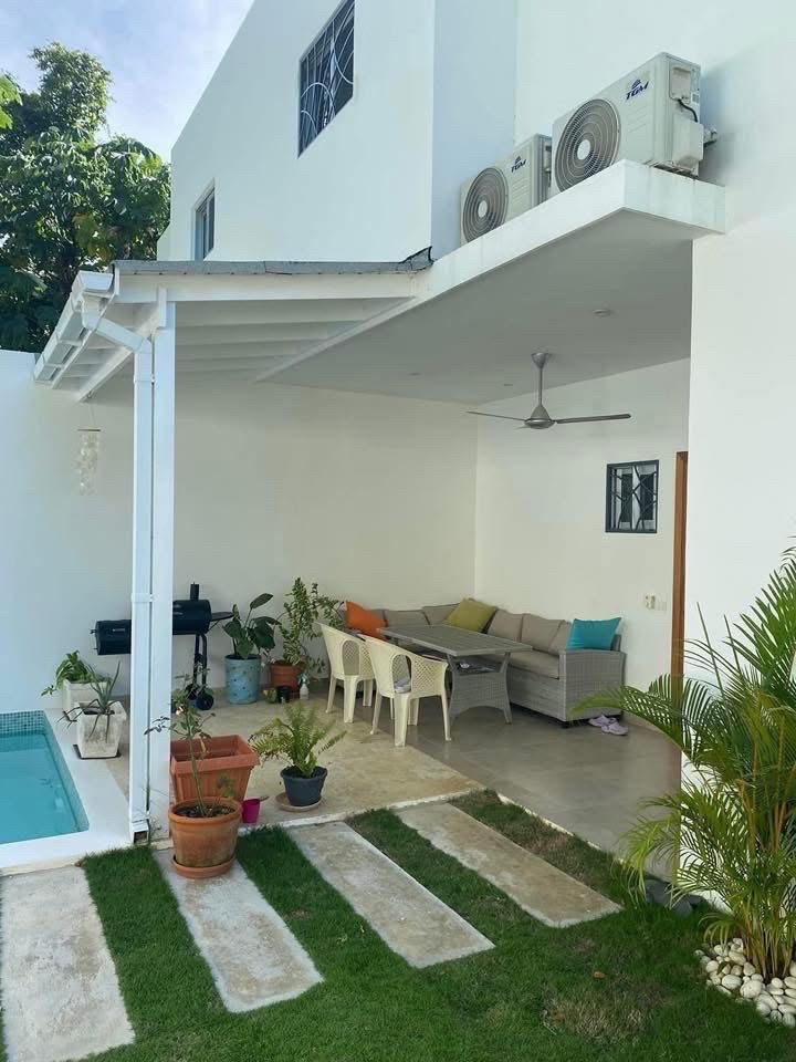 casas - Las Terrenas – Villa dúplex 600 m de la playa, piscina, bungaló, venta directa 5
