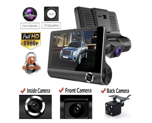 accesorios para vehiculos - Camara de Vehiculo de Reversa, interior y Delanter 1