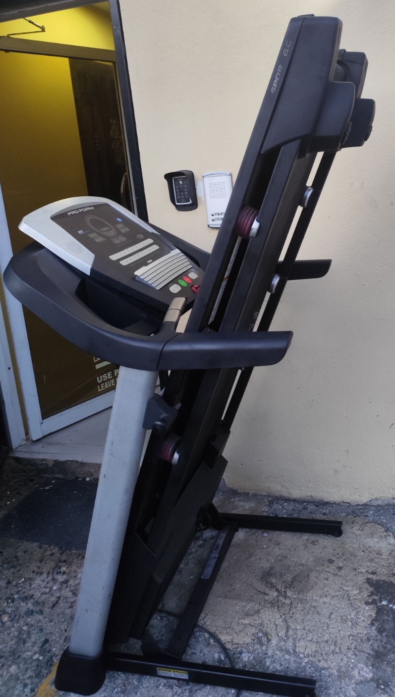 deportes - caminadora electrica plegable marca proform 2