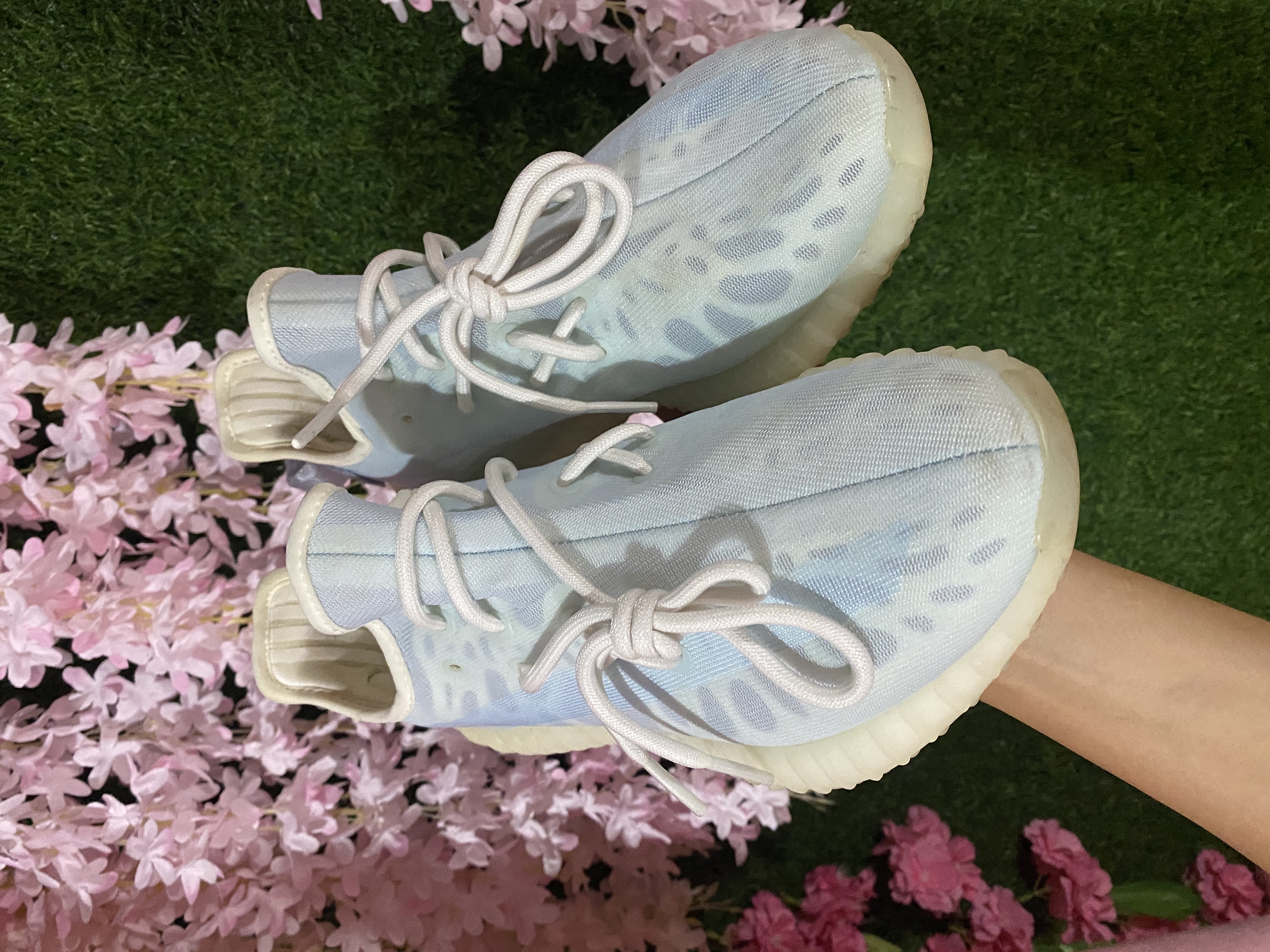 zapatos para hombre - Yeezy Boost 350 V2 Mono Ice size 9 0