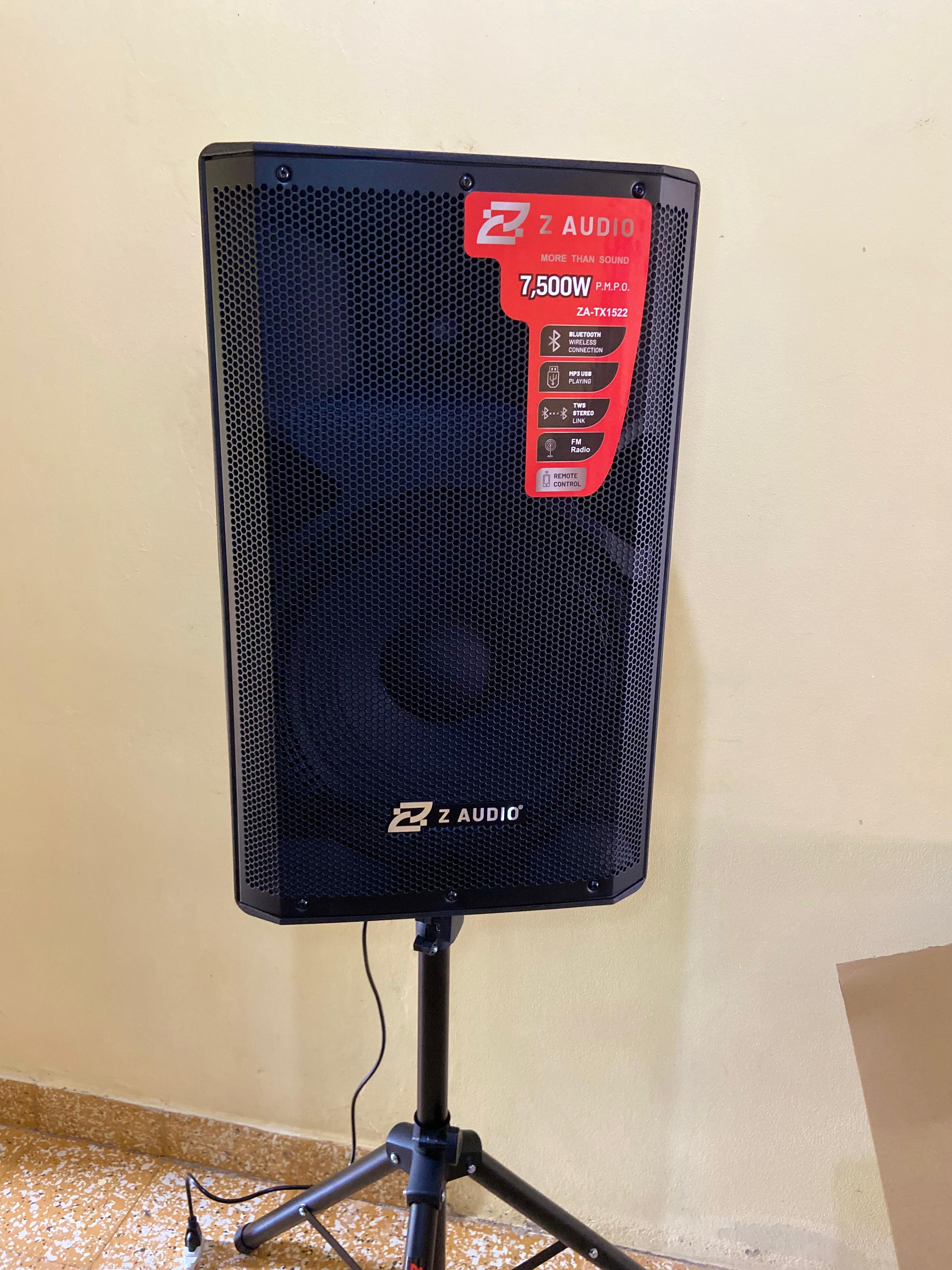 camaras y audio - Bocina alta potencia z audio 15 pulgadas 7,500 watts modelo ZA-XT 1522. 6