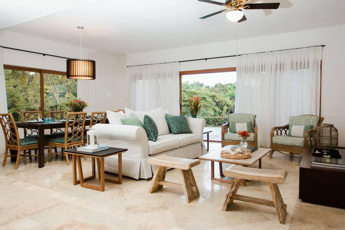 casas vacacionales y villas - 🏡 Exclusiva Villa vista al mar 4