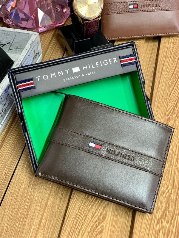 carteras y maletas - Cartera TOMMY HILFIGER. Originales. Piel - AL POR MAYOR Y AL DETALLE 6