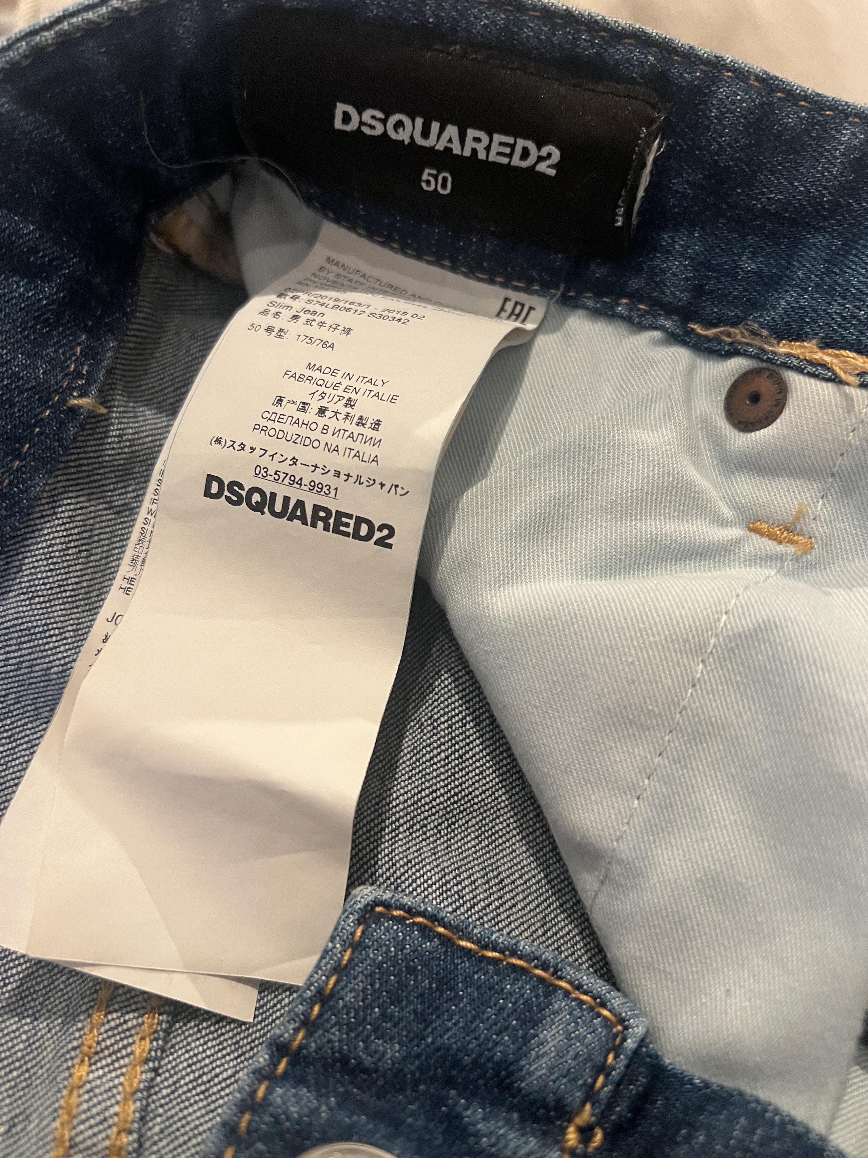 ropa para hombre - JEANS DSQUARED2 ORIGINALES 3