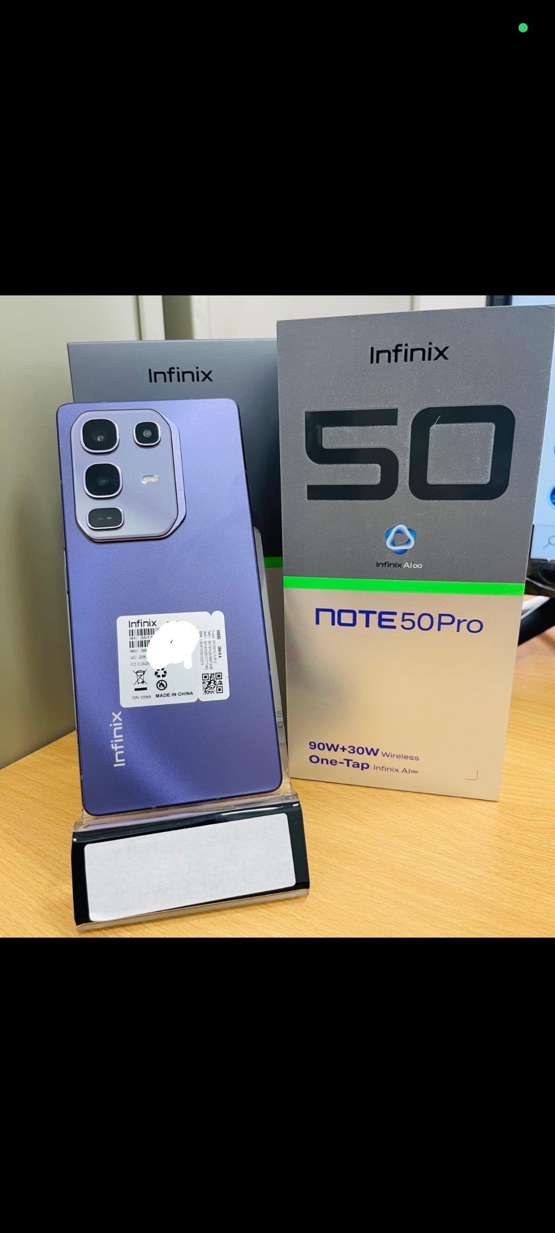 celulares y tabletas - infinix note 50 pro con 256gb de almacenamiento y 16gb de ram (8+8) 4